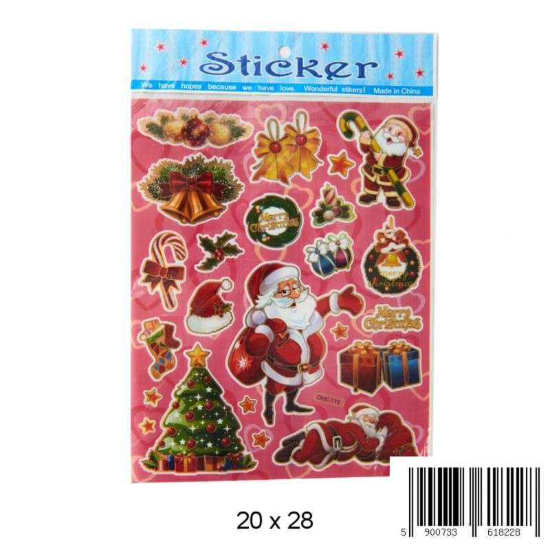 New Year's decor - stickers