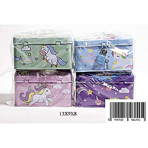 Piggy Bank - Unicorn, Tin Can