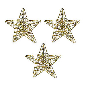 New Year Decor - Star, 3 pcs.