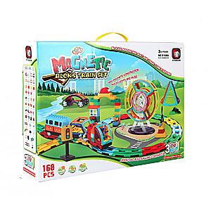 Magnetic Constructor - Railway Block Set 168 pcs