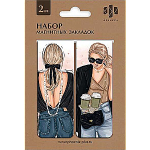 Magnetic Bookmark Set for Books CITY CHIC