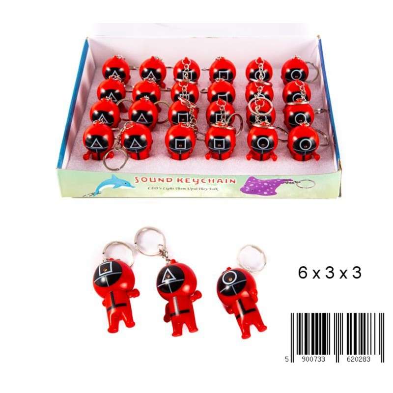 Keychain - Squid Game, with light and sound