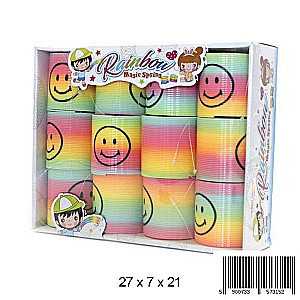 Spiral - Rainbow, Smiley