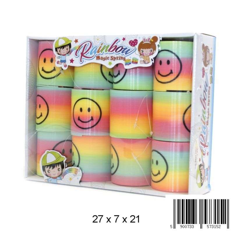 Spiral - Rainbow, Smiley