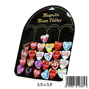 Souvenir magnets, mix VALENTINES DAY, 1pc.