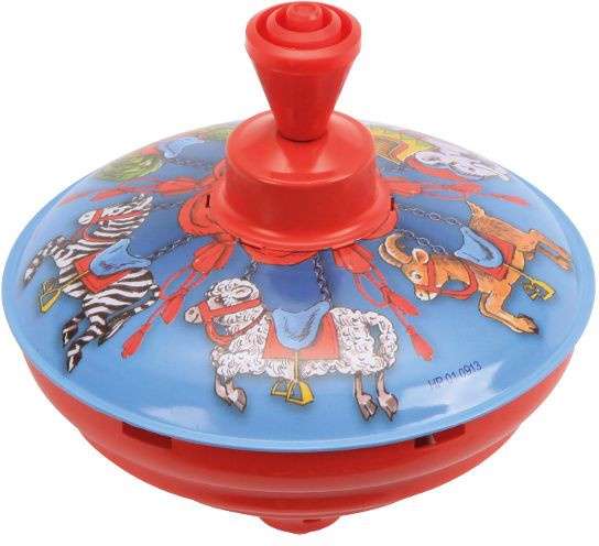 LENA Toy Spinning Top 13 cm. Carousel
