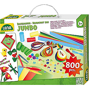 LENA Jumbo Creativity Set, 800 pieces