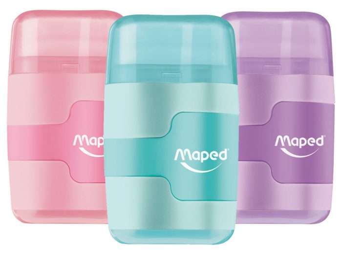 Sharpener and Eraser for Pencils MAPED Connect Pastel