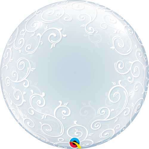 Folijas balons 24 QL Bubble Deco