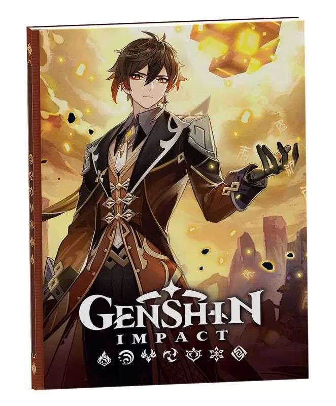 Genshin Impact for Every Day with Stickers Brown