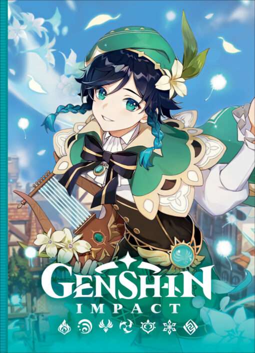 Genshin Impact for Every Day with Stickers Green