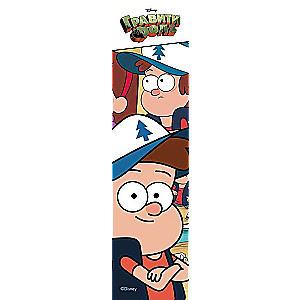 Gravity Falls. Bookmark with a rubber band