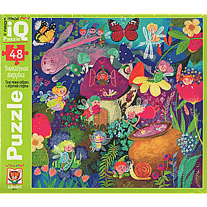 IQ Puzzle for Toddlers. 48 Pieces. Fairy Meadow 4+