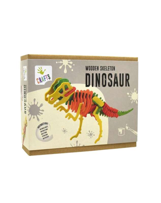 Creative Set ANDREU - Wooden Dinosaur Skeleton
