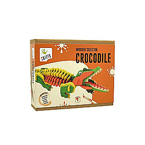 ANDREU Creative Set - Wooden Crocodile Skeleton