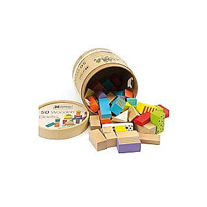 ANDREU Constructor - Wooden, 50 Blocks
