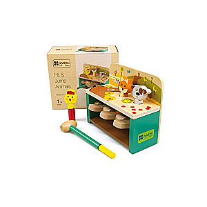 Wooden toy ANDREU - Jumping animals