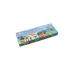 ANDREU Puzzle - World of Dinosaurs 4 in 1