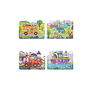 Puzzle ANDREU - Interesting Traffic 4 in 1