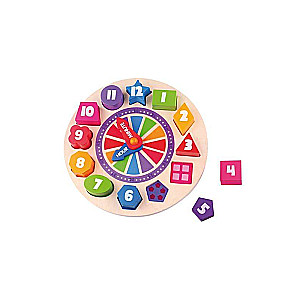 ANDREU Puzzle Clock, Glowing in the Dark