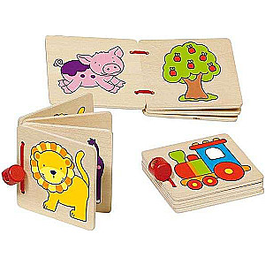 Educational Game GOKI Wooden Book