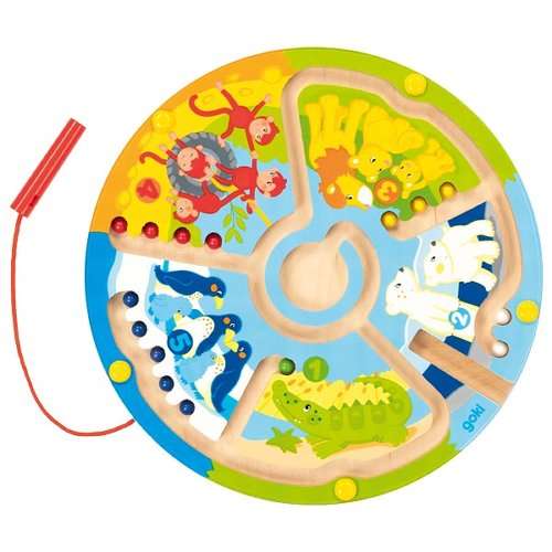 Magnetic Game GOKI Learning to Count in the Zoo
