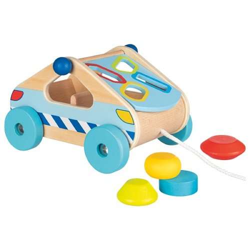 Wooden Toy GOKI - Sorter Car