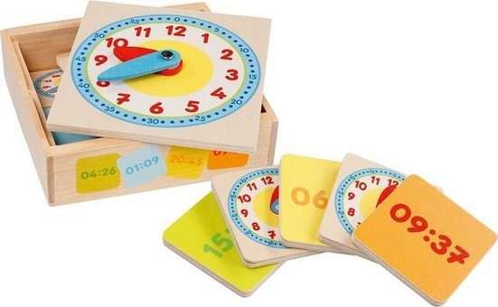 Wooden Toy GOKI - Learning to Tell Time