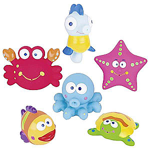 Bath Toy GOKI - Sea Residents