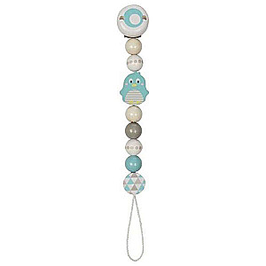 GOKI Pacifier Clip - Penguin, Blue