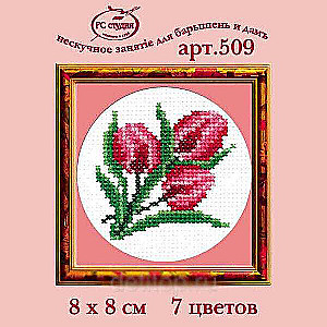 Embroidery Kit - Tulips
