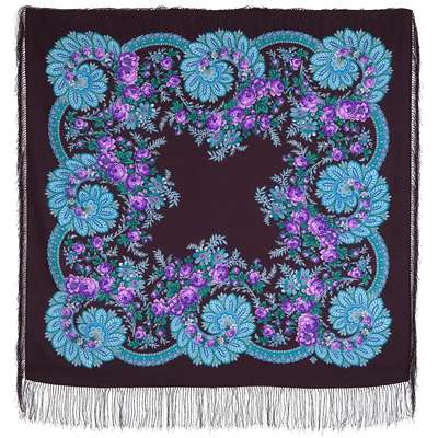 Scarf - Floral Fan