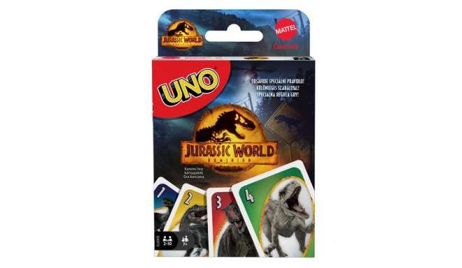 Board Game - UNO Jurassic World 3 Cards