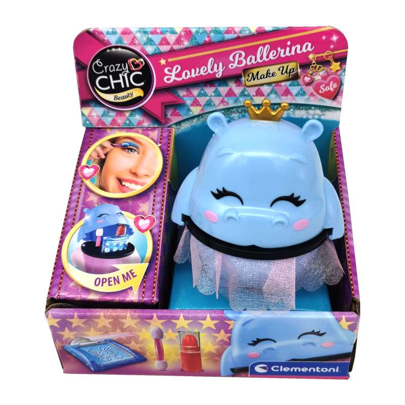 CLEMENTONI Lovely Ballerina-Hippopotamus Cosmetic Kit