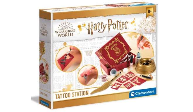 CLEMENTONI Creative Set Magical Tattoos Harry Potter