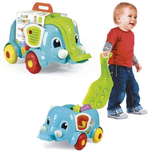 Winding toy/sorter CLEMENTONI Soft Clemmy Baby Elephant