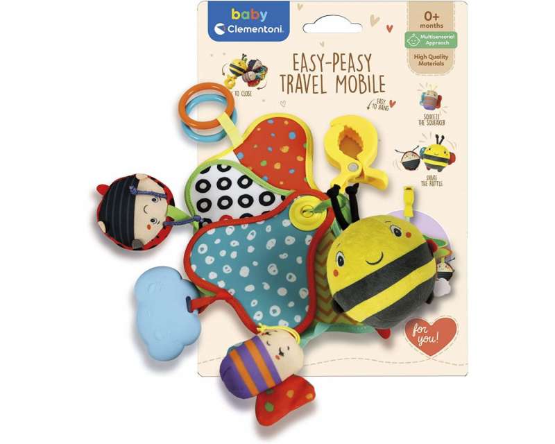 Developing Toy for Toddlers CLEMENTONI Hanging Insects