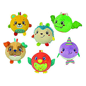 CLEMENTONI Plush Toy Soft Ball Cute Animals