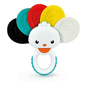 CLEMENTONI Rattle Toy Chick and Rainbow