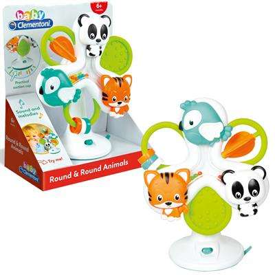Desktop Rattle CLEMENTONI Happy Animals with Sound