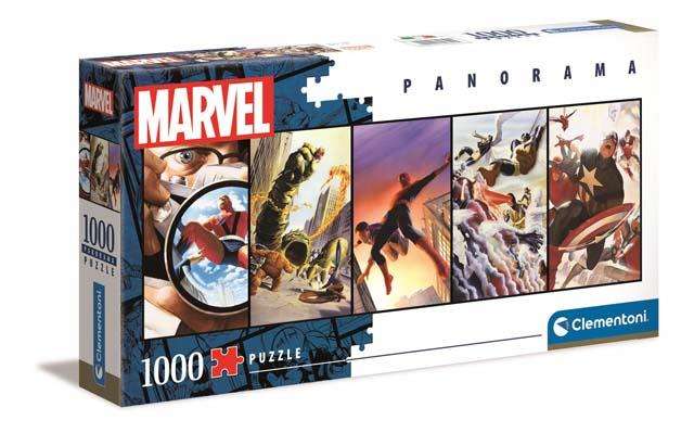 Puzzle 1000 CLEMENTONI PANORAMA MARVEL 80