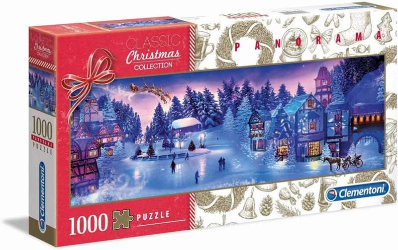 Puzzle 1000 CLEMENTONI PANORAMA CHRISTMAS DREAM