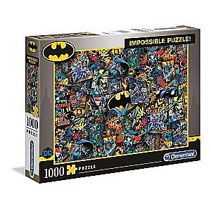 Puzzle 1000 CLEMENTONI IMPOSSIBLE BATMAN