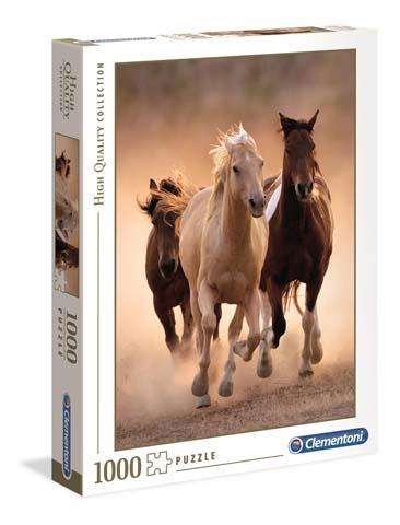 Puzzle 1000 CLEMENTONI RUNNING HORSE