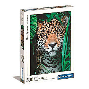 Puzzle 500 CLEMENTONI JAGUAR IN THE JUNGLE