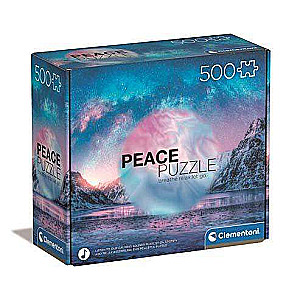 Puzzle CLEMENTONI 500 PEACE Light blue