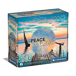 CLEMENTONI 500 PEACE Peaceful Wind Puzzle