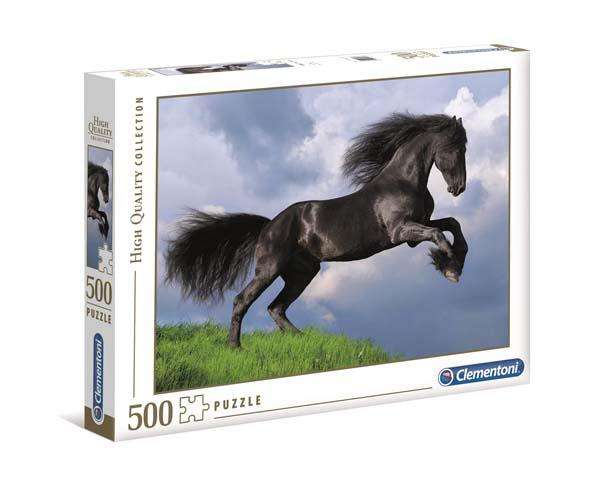 Puzzle 500 CLEMENTONI FRESIAN BLACK HORSE