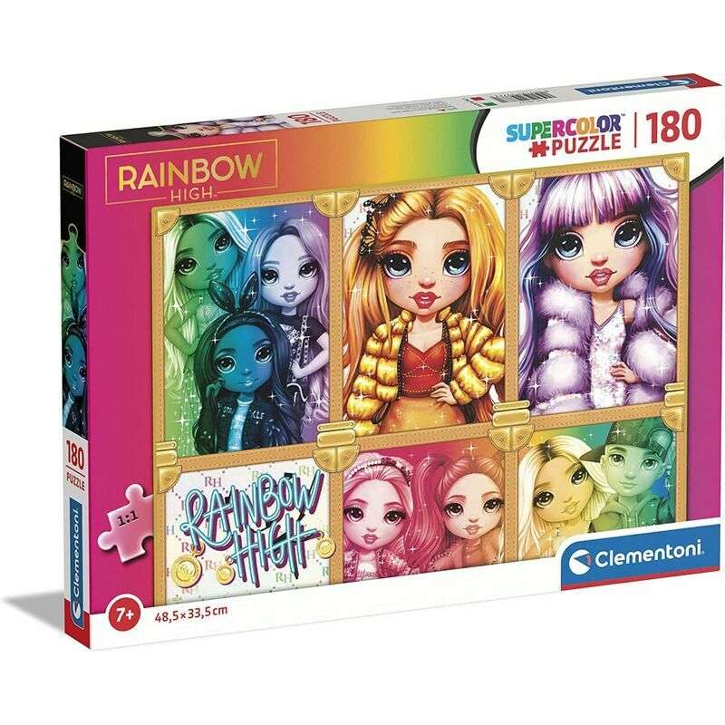 Puzzle 180 CLEMENTONI RAINBOW HIGH