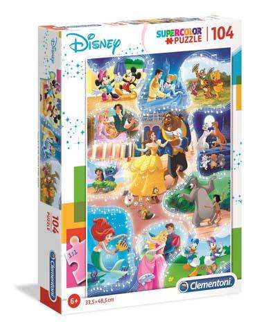 Puzzle 104 CLEMENTONI DISNEY DANCE TIME